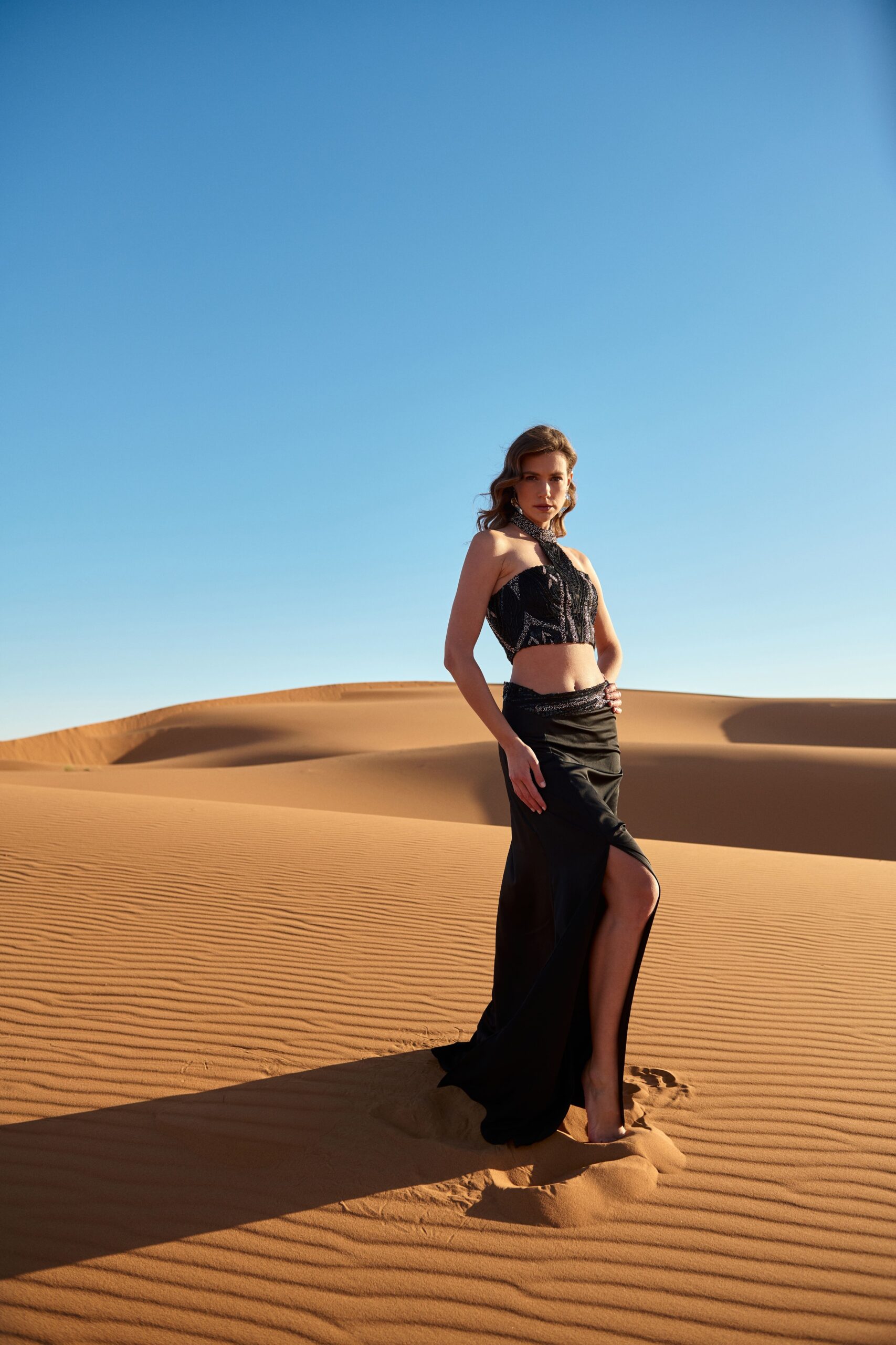 Σετ Sand Luxury με Κέντημα Lina Rene.